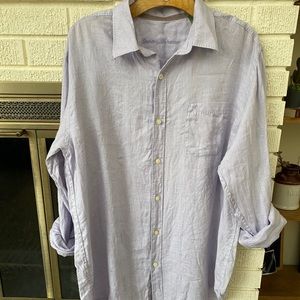 Tommy Bahama Linen Long Sleeve Shirt SZ M